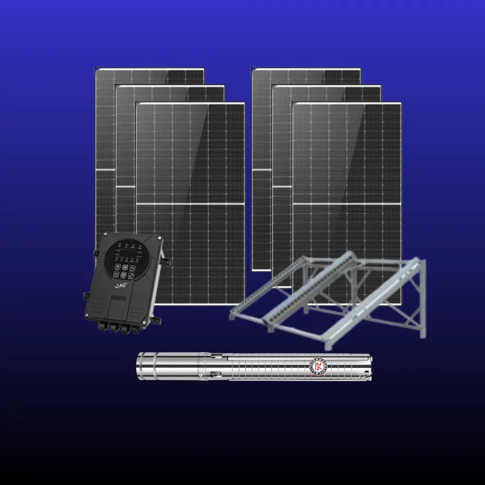 2HP Solar Submersible Water System