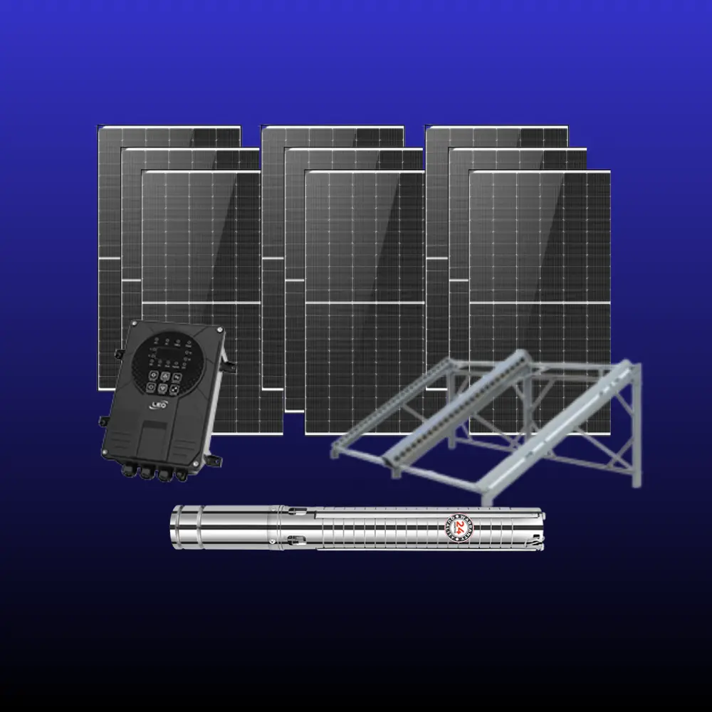 2.95 HP Solar Submersible Water System